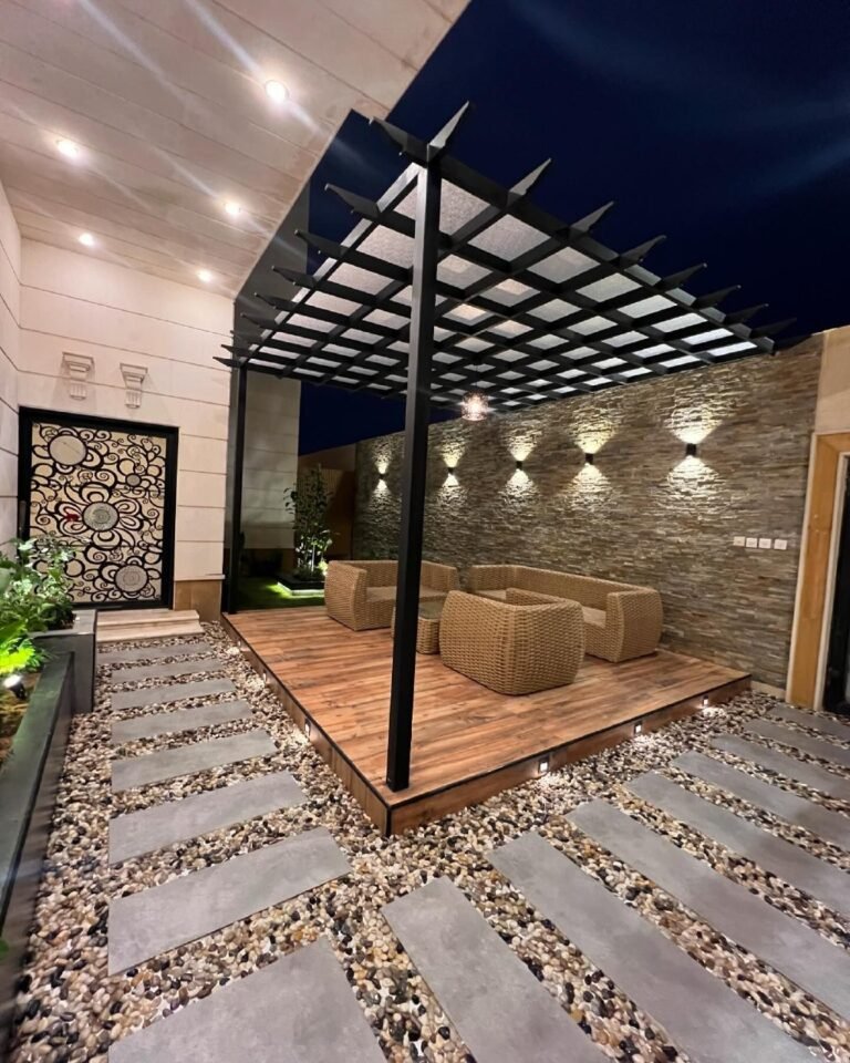 مظلات وجلسات خارجية (8)